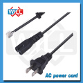 High quality wholesale 110v usa eu power cord